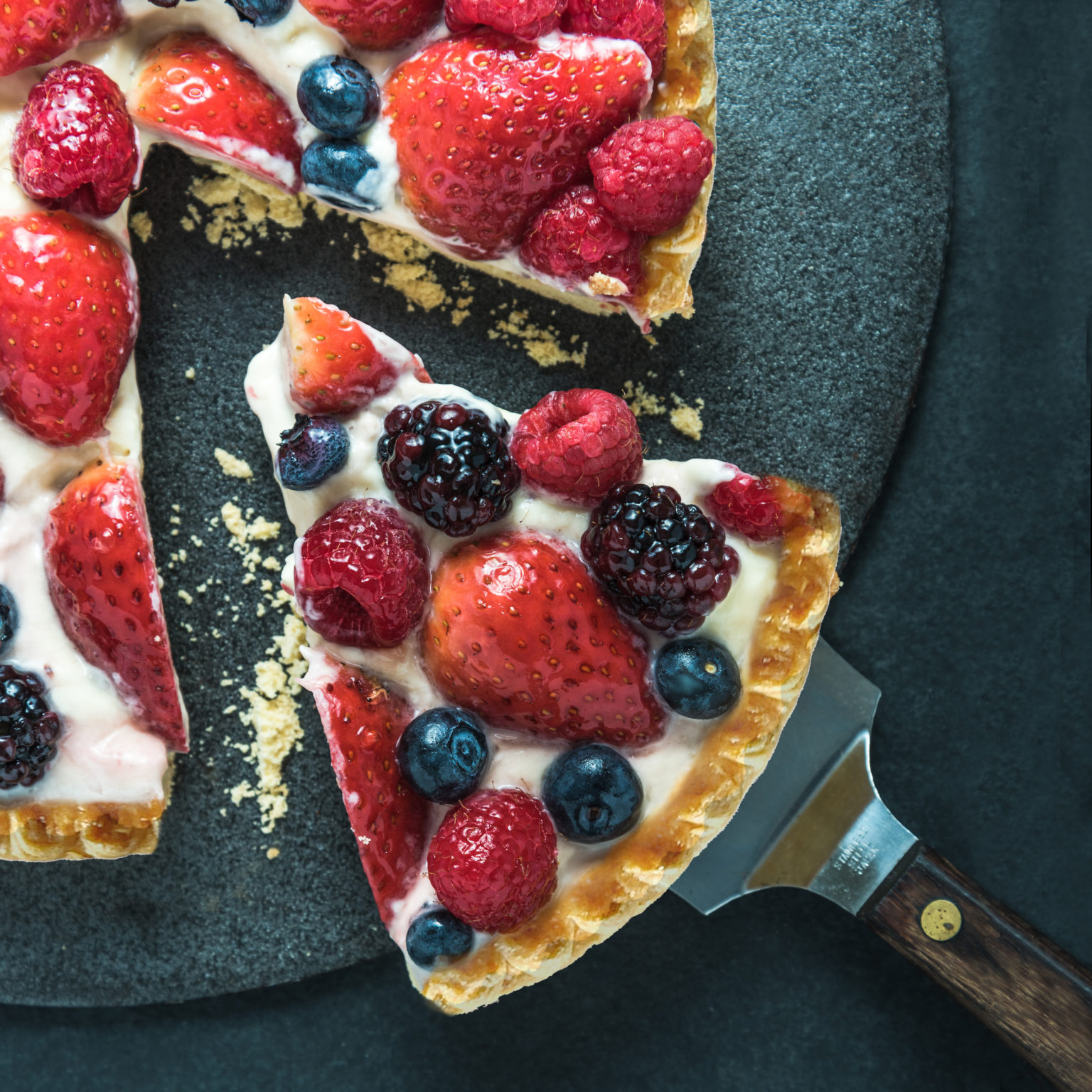 Fruit Tart Pie Wholly Wholesome